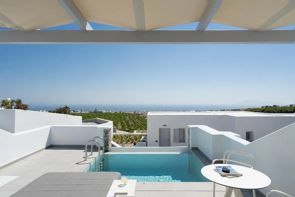 JUNIOR SUITE WITH JACUZZI Room, De Sol Hotel & Spa, Santorini