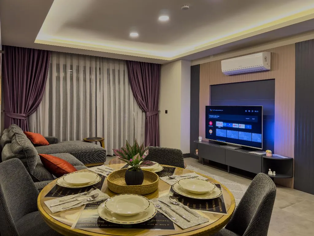 SUITE KING SIZE BED Room, Belek 07 Luxury Suites Only For Family, Antalya