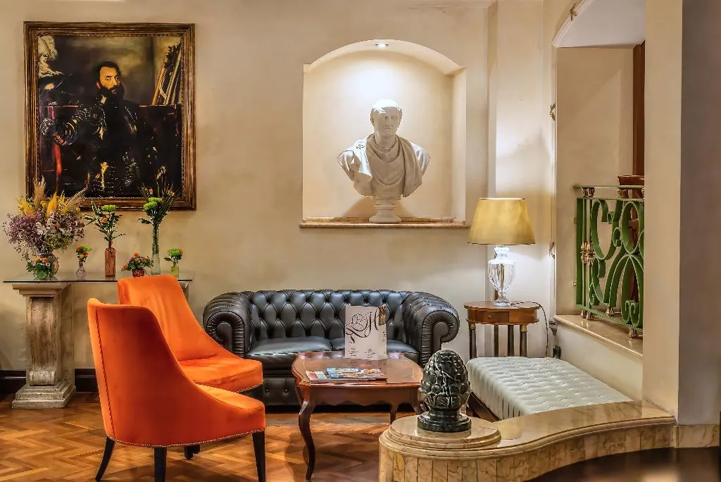 Lobby, River Palace Hotel, Rome