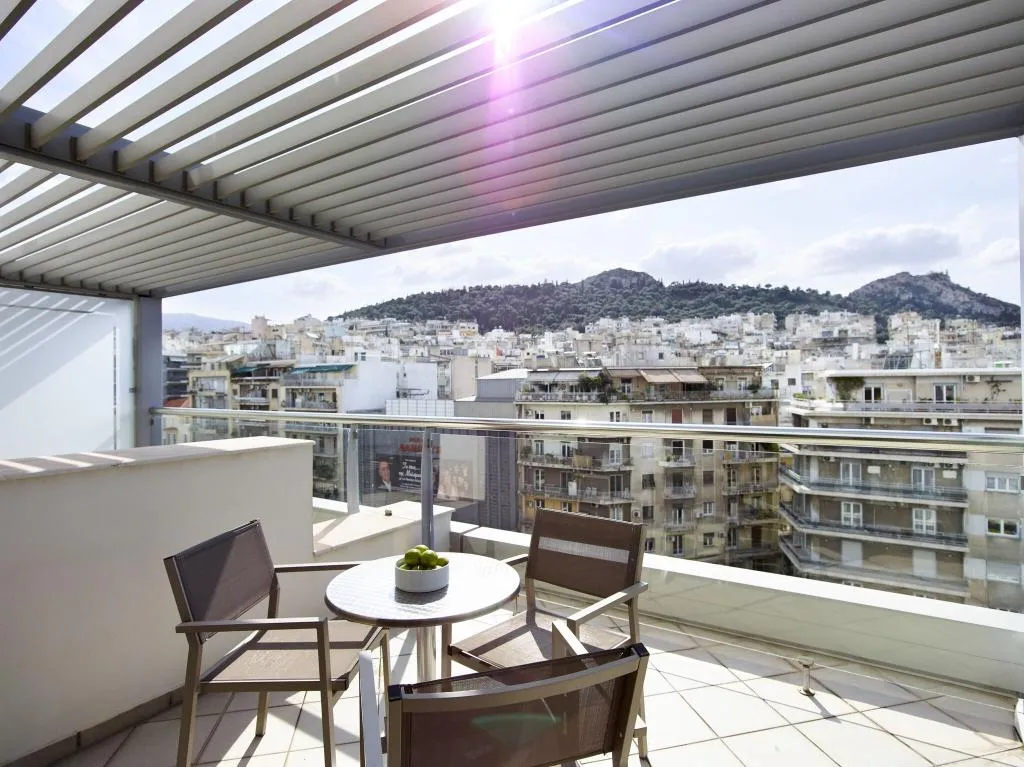 JUNIOR SUITE QUEEN SIZE BED Room, Athens Zafolia Hotel, Athens