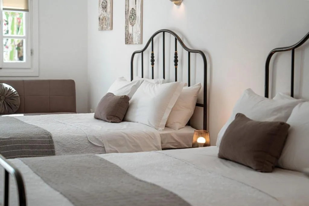 FAMILY ROOM TWO QUEEN BEDS Room, La Stella Stay, Mykonos