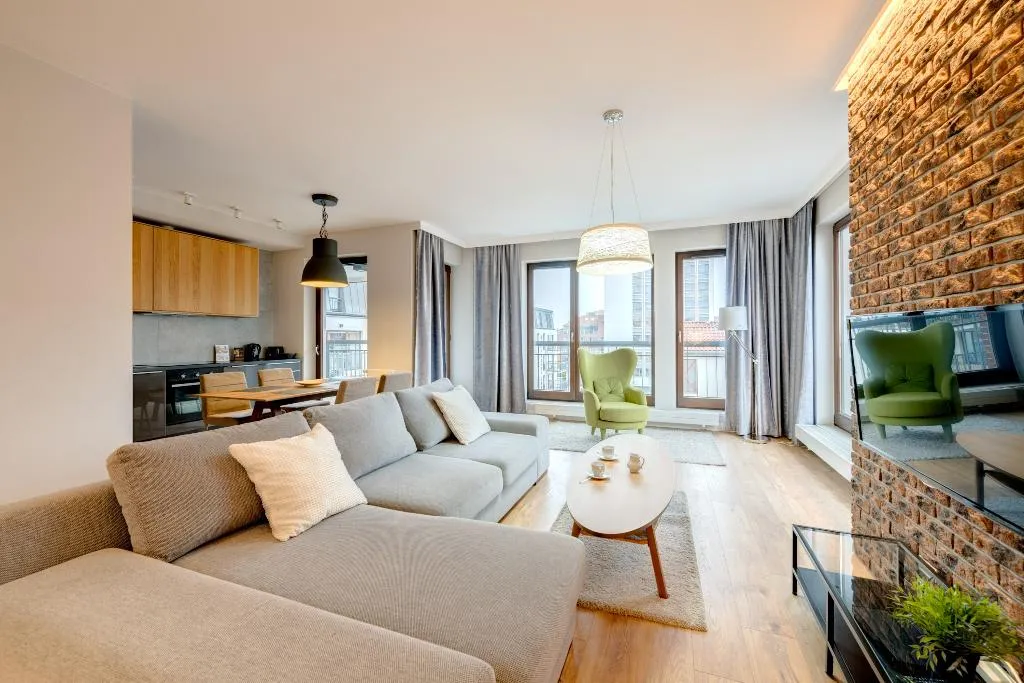 APARTMENT ONE BEDROOM Room, Dom & House - Apartments Old Town Szafarnia, Gdansk
