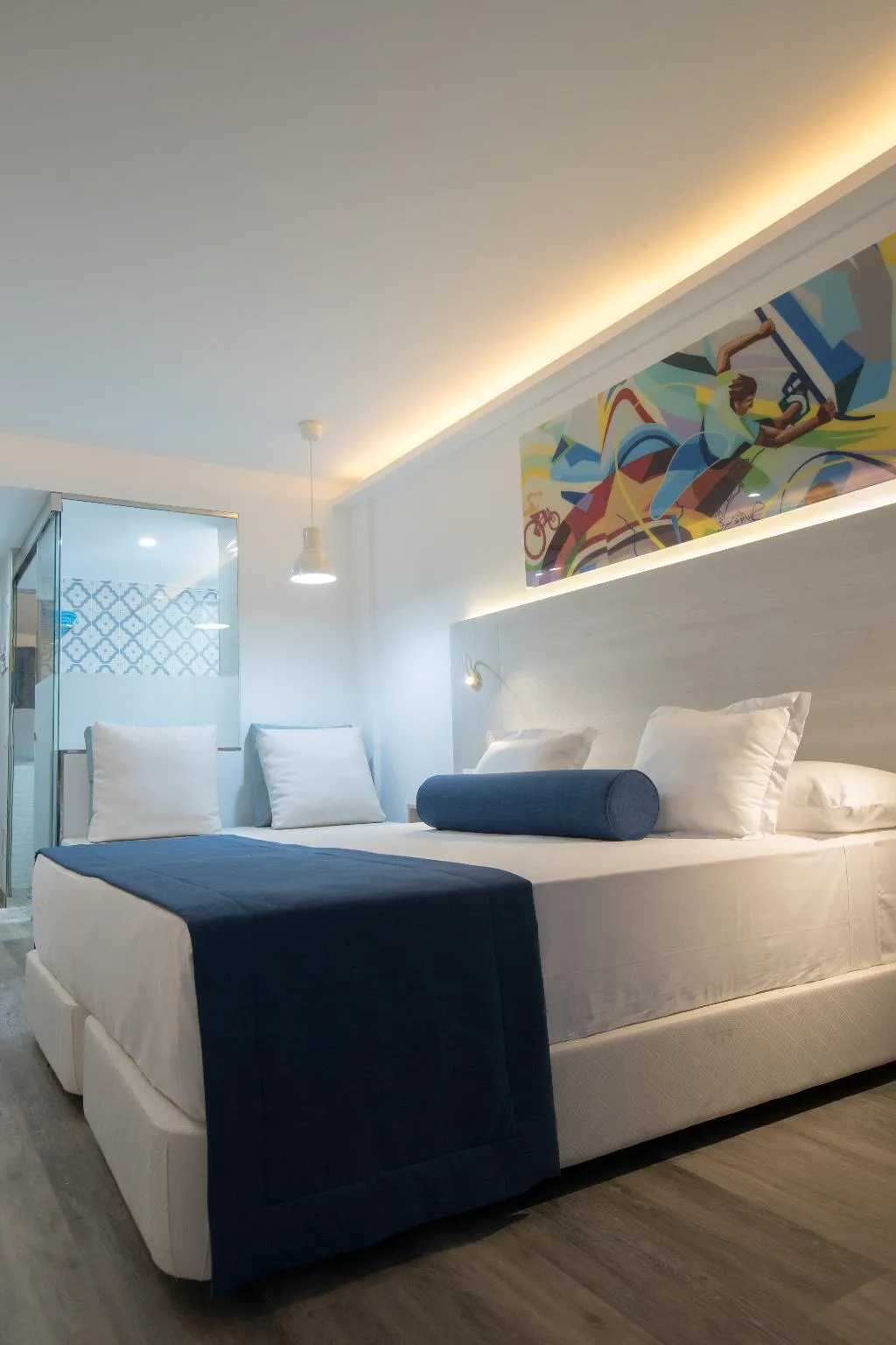 Double or Twin SEA VIEW CAPACITY 2 Room, Surfing Colors, Fuerteventura