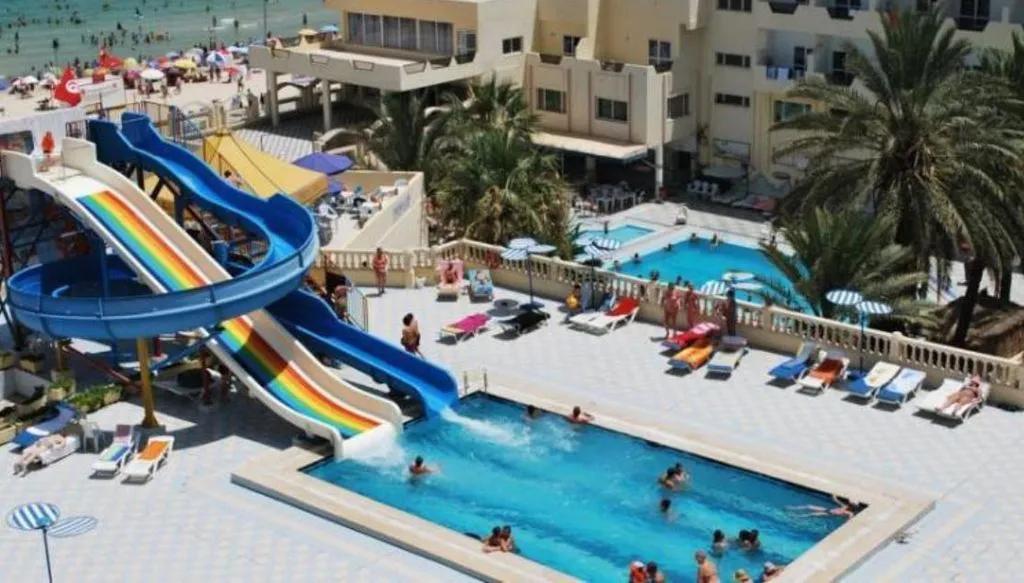 Pool, Sousse City and Beach, Tunisia