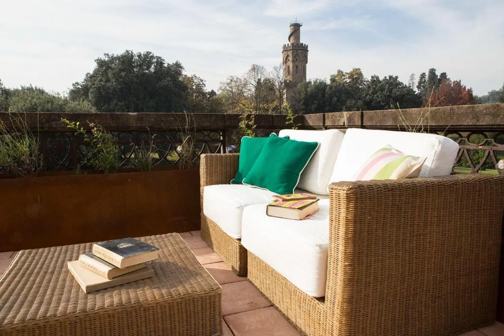 Terrace, Adastra Suites, Florence