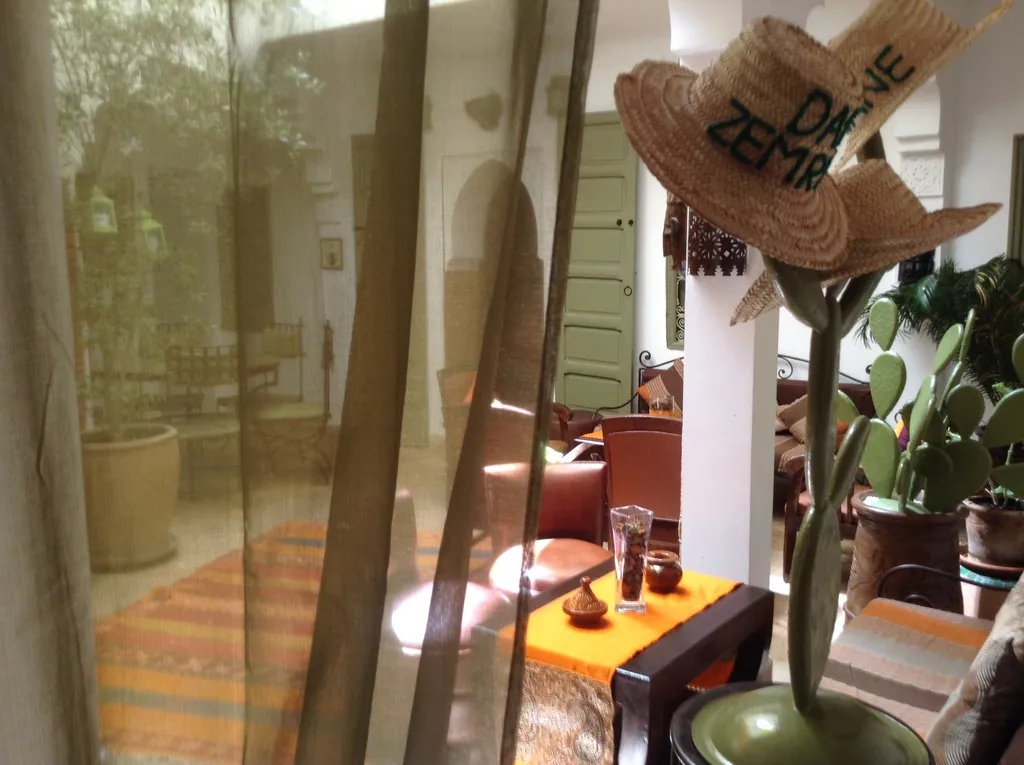 Lobby, Dar Zemrane, Marrakech