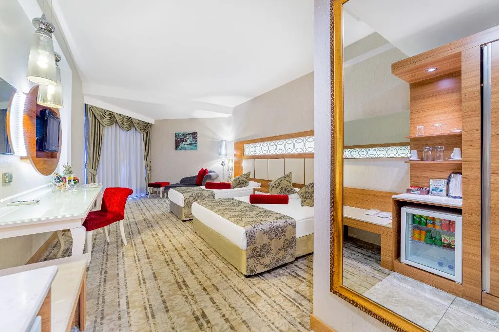 DOUBLE SINGLE USE STANDARD Room, Justiniano Deluxe Resort Hotel, Antalya