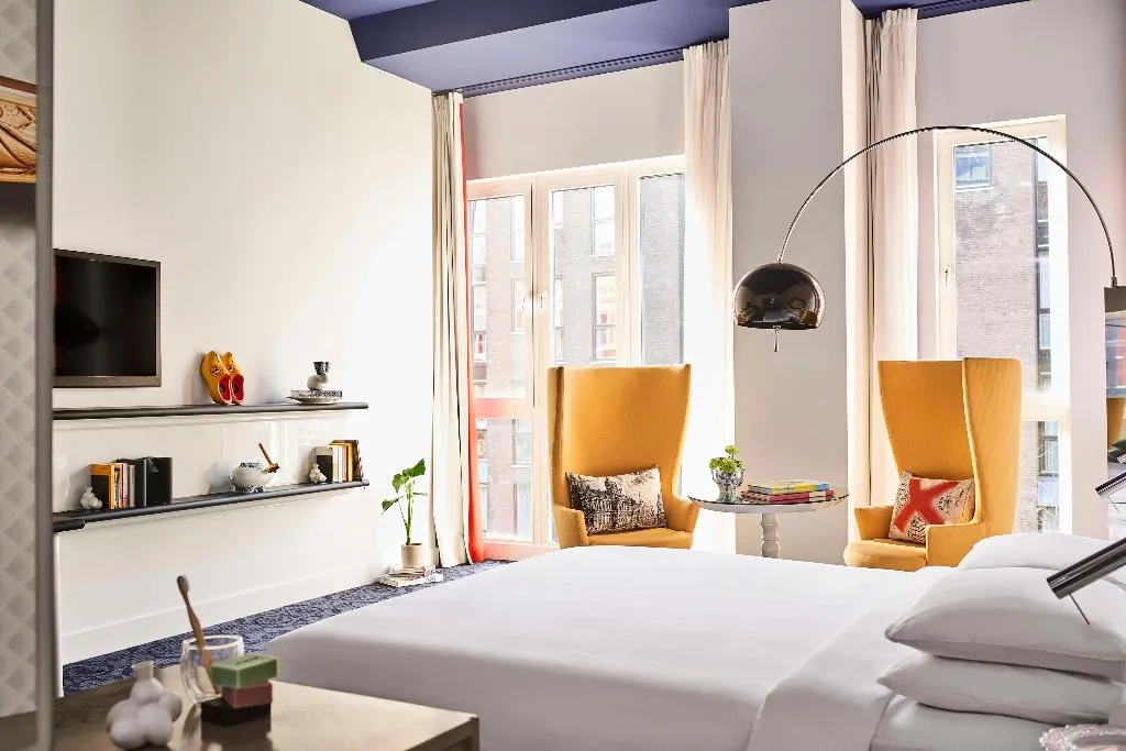 DOUBLE DELUXE GARDEN VIEW Room, Andaz Amsterdam, Prinsengracht, By Hyatt, Amsterdam