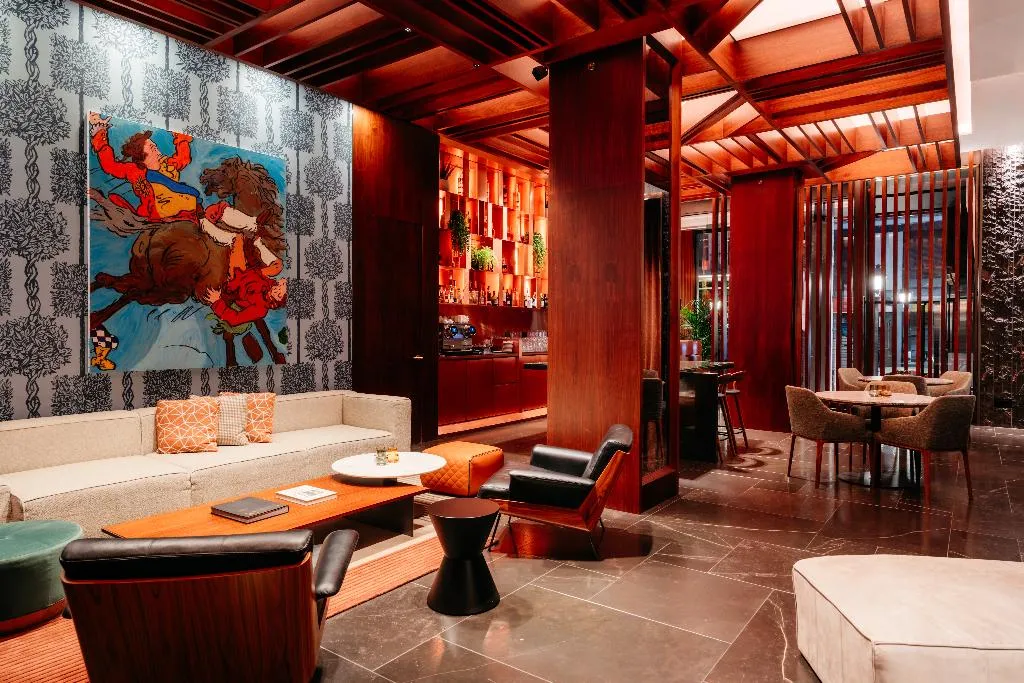 Lobby, Thompson Madrid, part of Hyatt, Madrid
