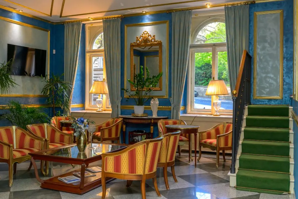 Lobby, Hotel Kinsky Fountain, Prague