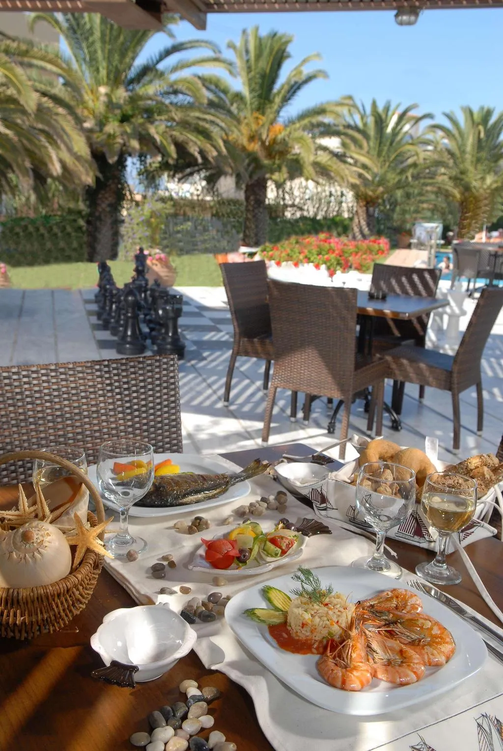 Restaurant, Minos Aparthotel, Crete