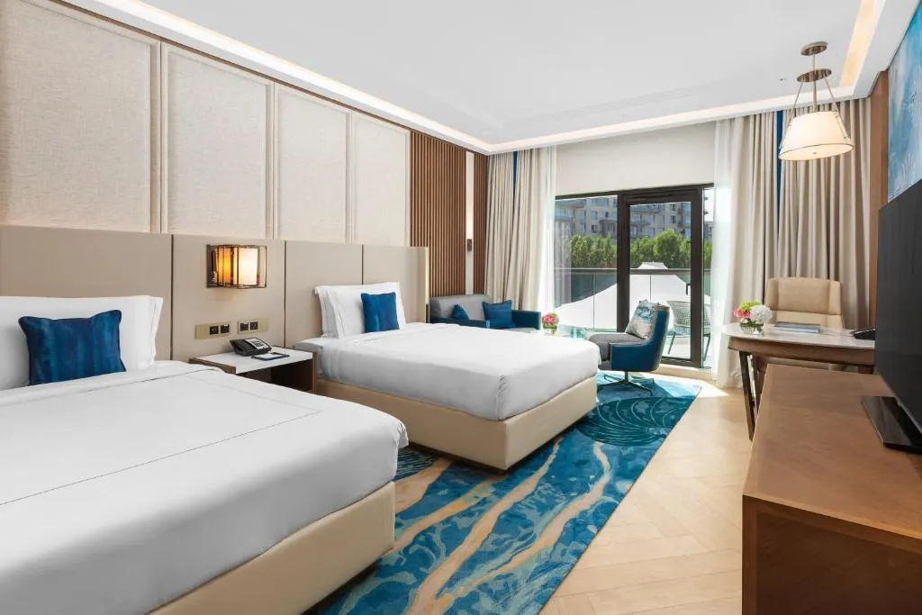 TWIN LUXURY Room, Taj Exotica Resort & Spa, The Palm Dubai, Dubai