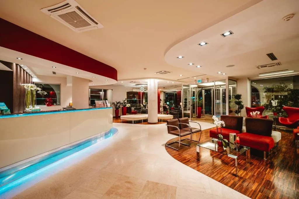 Lobby, Jazz Hotel, Olbia