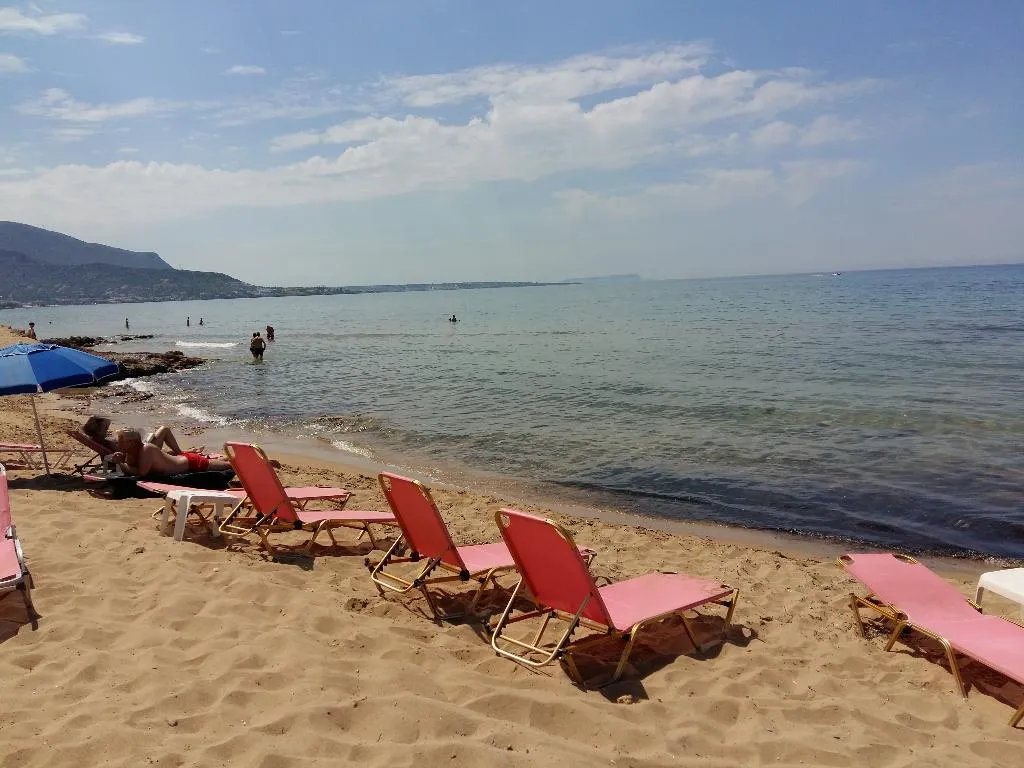 Beach, Mila malia studios hotel, Crete