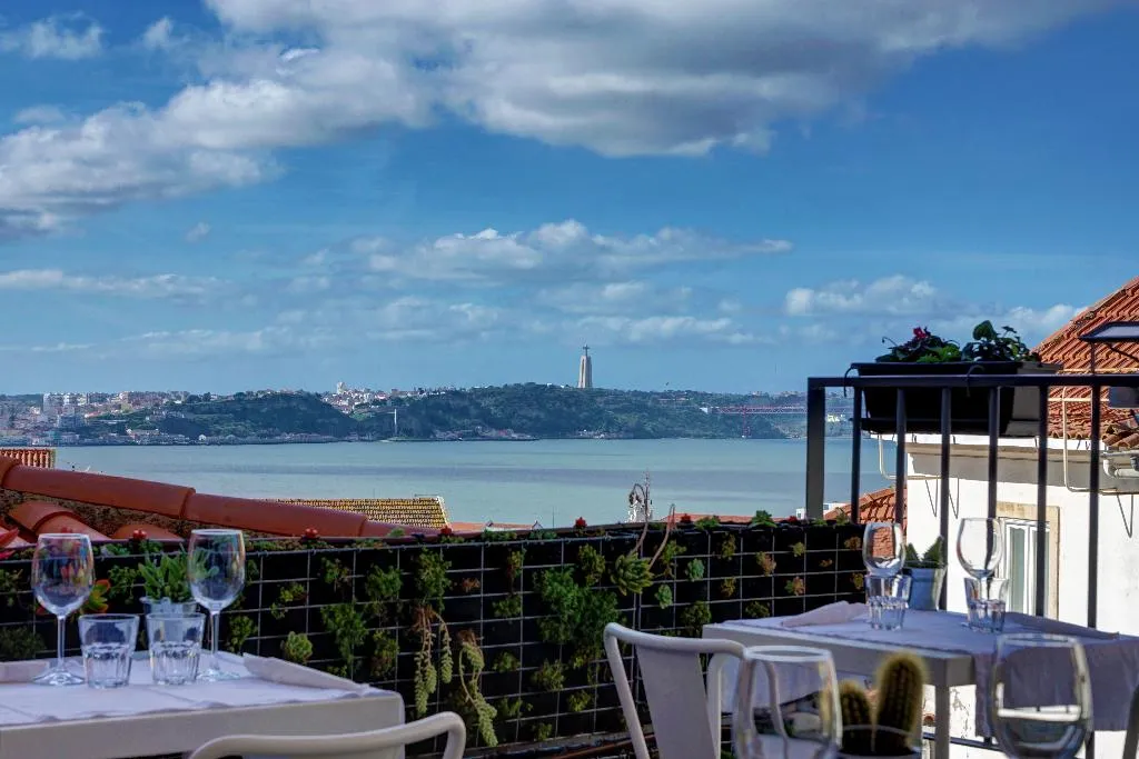Terrace, Solar Dos Mouros, Lisbon