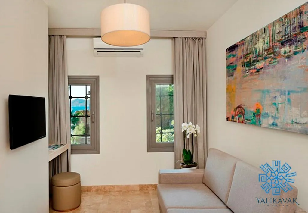 SINGLE GARDEN VIEW Room, Yalikavak Marina Garden Hotel, Bodrum