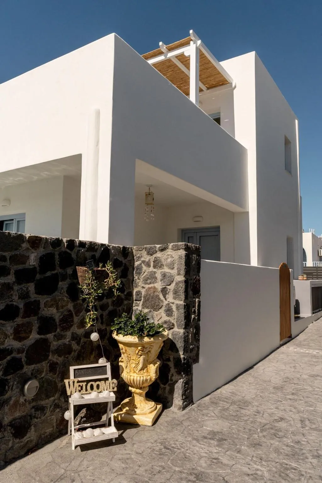 Terrace, Santorossa Luxury Villas, Santorini