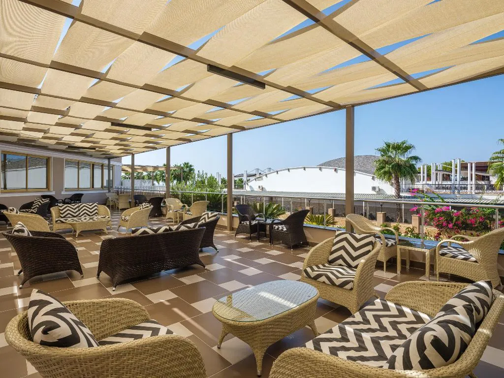 Terrace, Aydinbey Famous Resort, Antalya