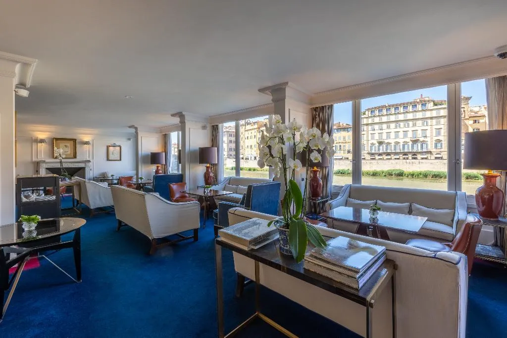 Lobby, Hotel Lungarno, Florence
