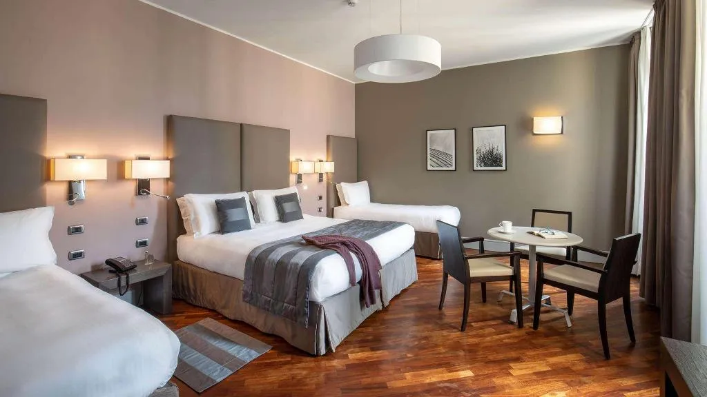 Room, Monti Palace Hotel, Rome