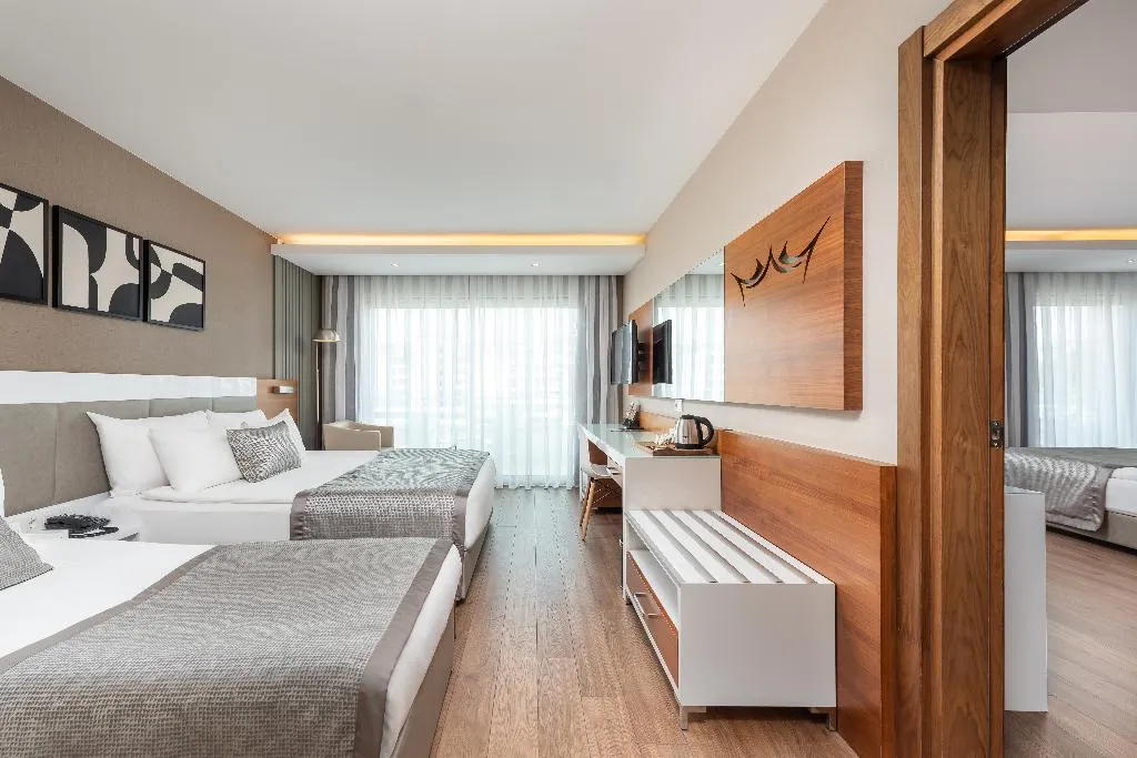 FAMILY ROOM CONNECTING ROOM Room, White City Resort Hotel, Antalya