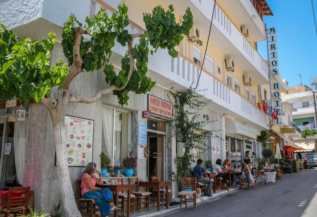 General view, Myrtos Hotel, Crete