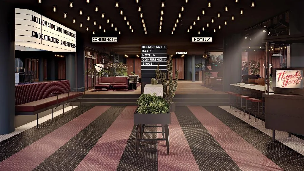 Lobby, Scandic Falkoner, Copenhagen