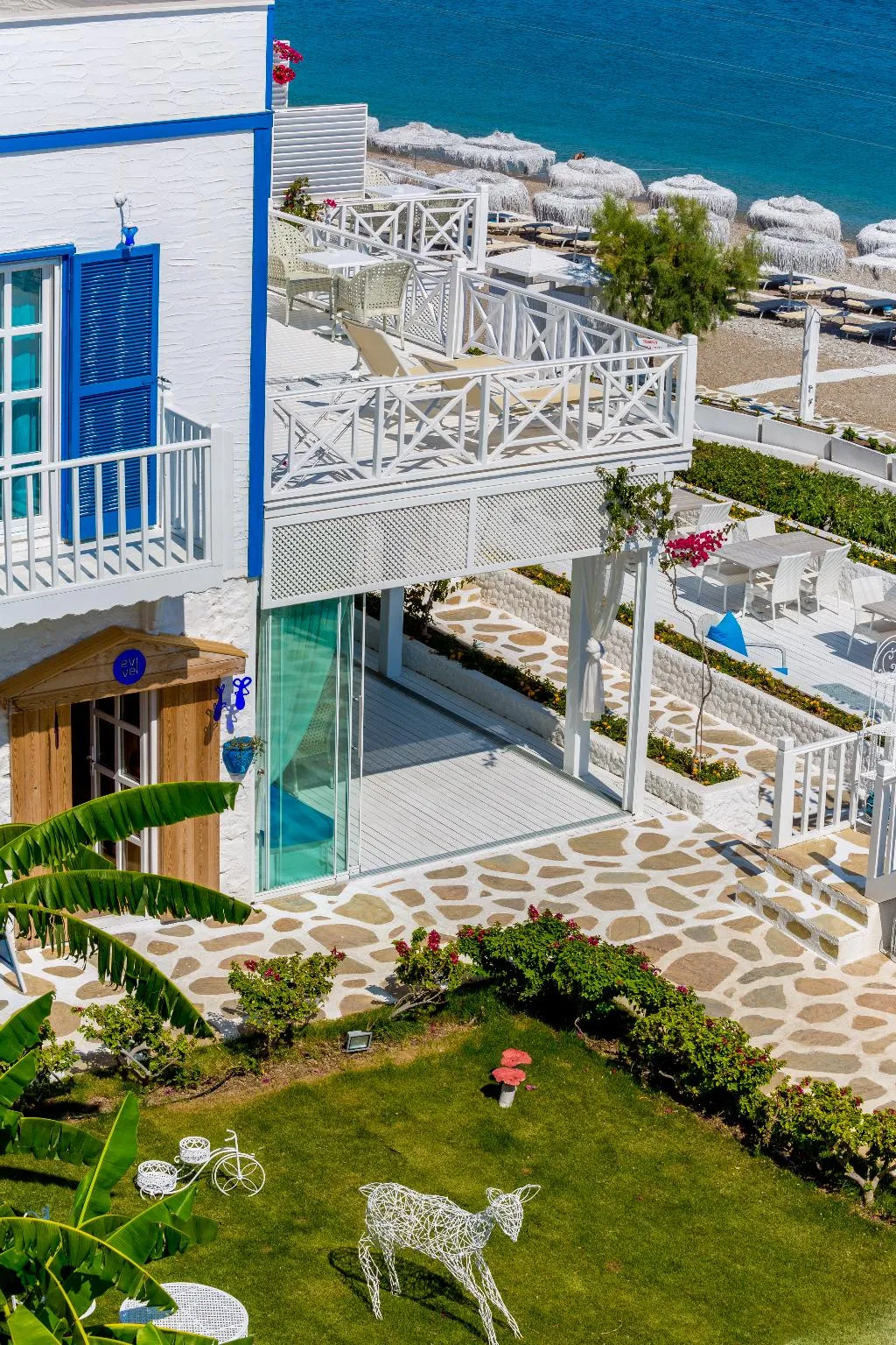 General view, Otel Mavi Beyaz Palamutbükü, Dalaman