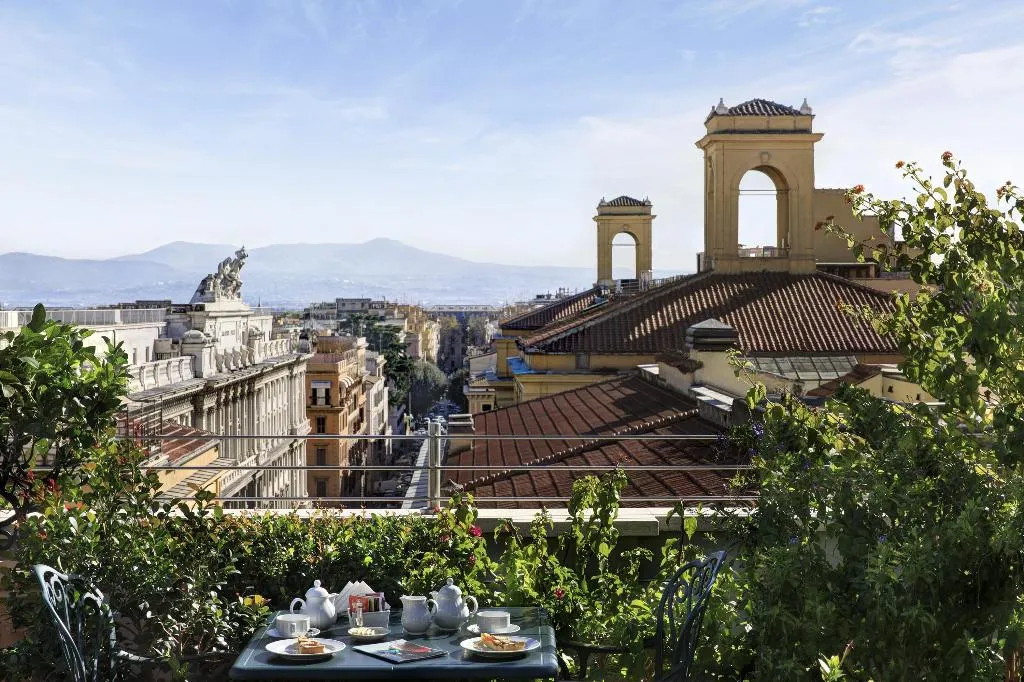 Restaurant, Marcella Royal - Rooftop Garden, Rome
