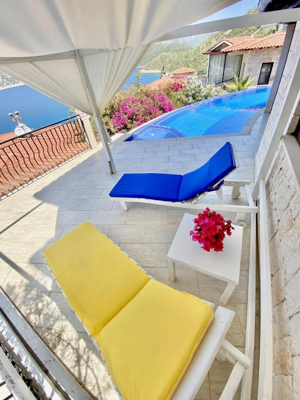 Terrace, Hotel Club Barbarossa, Dalaman