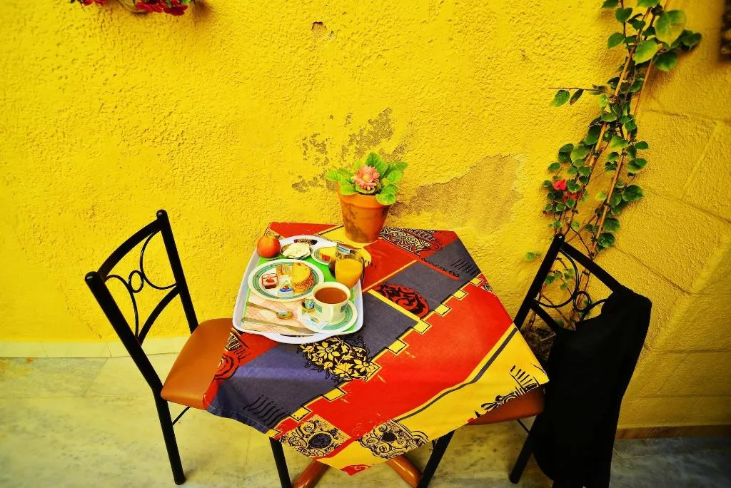 Restaurant, Olympos Pension, Rhodes