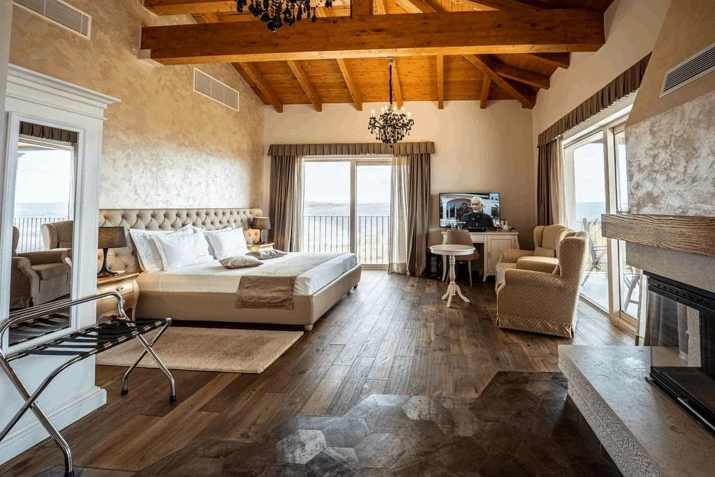 SUITE DELUXE SEA VIEW Room, Boutique Hotel Wine Residence Cattunar, Istria