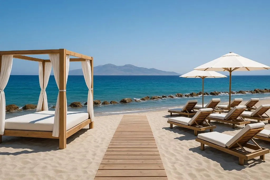 Beach, Kouros Palace Active Lifestyle Hotel, Kos