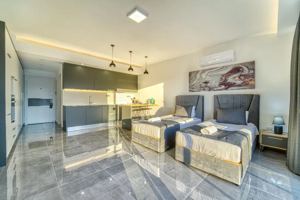 STUDIO LAND VIEW Room, Courtyard Long Beach Holiday Resort, Cyprus
