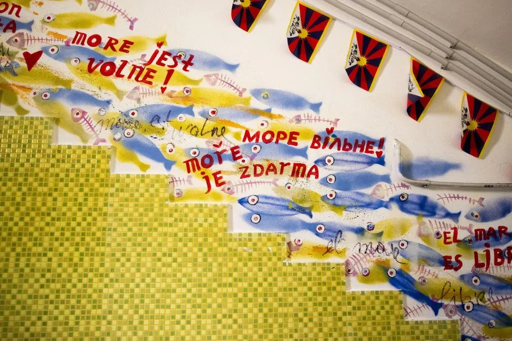 Lobby, Eco Hostel Floreale, Naples
