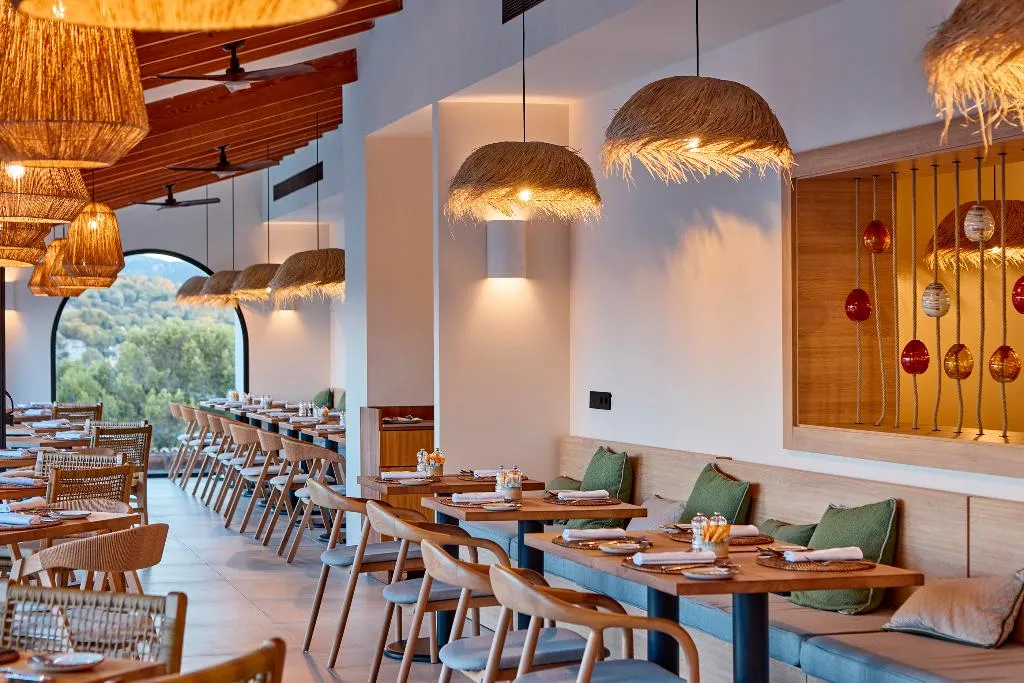 Restaurant, Purobeach Resort Santa Ponsa, Majorca