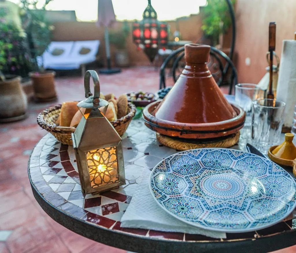 General view, Riad Milouda, Marrakech
