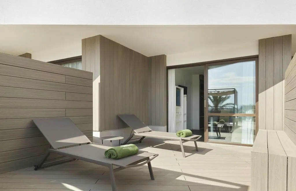 Terrace, Melia Palma Marina, Majorca