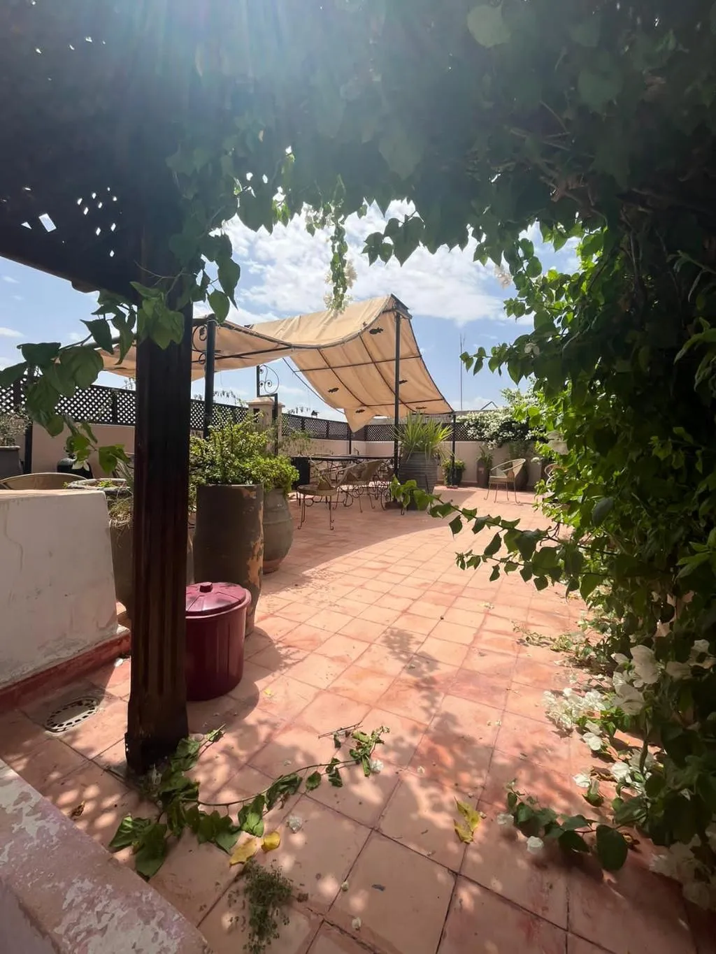 General view, Riad Dar Bounouar, Marrakech