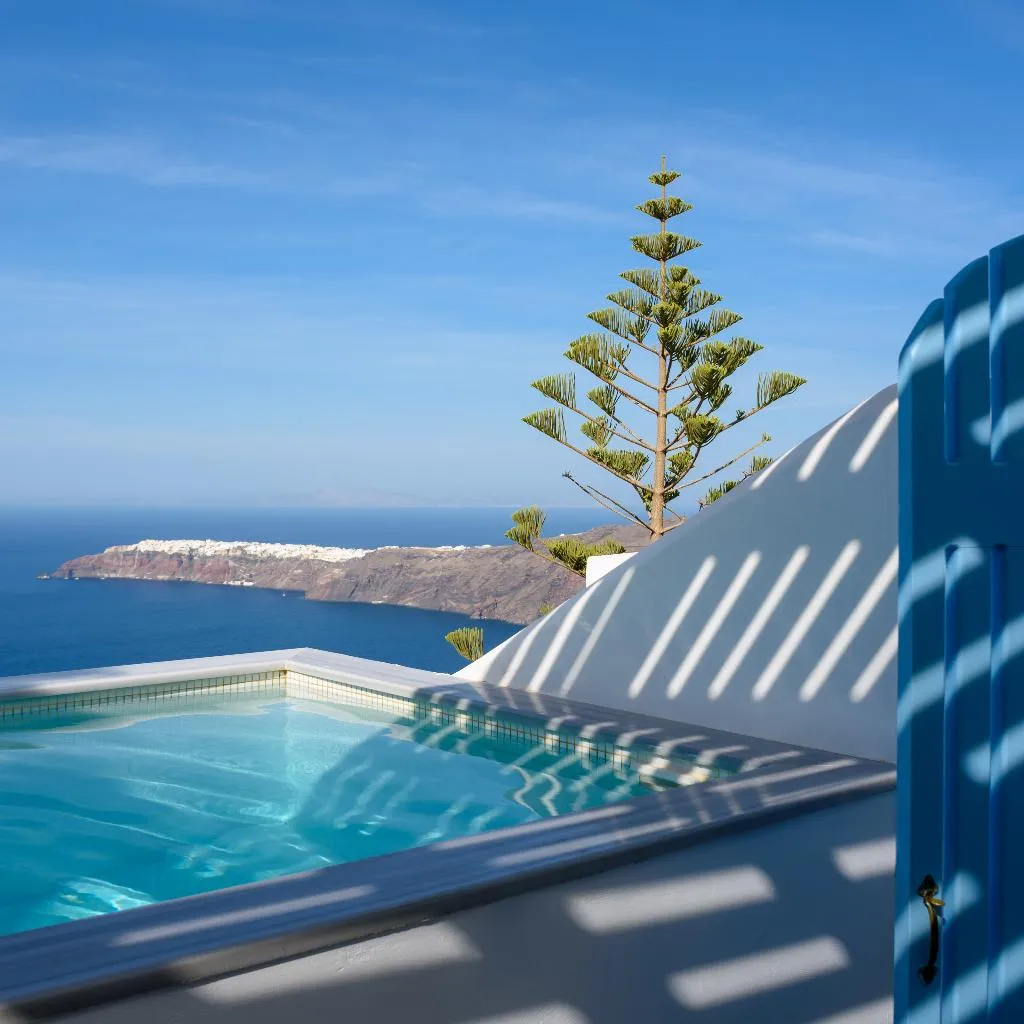 SUITE WITH PRIVATE POOL Room, Andromeda Villas, Santorini