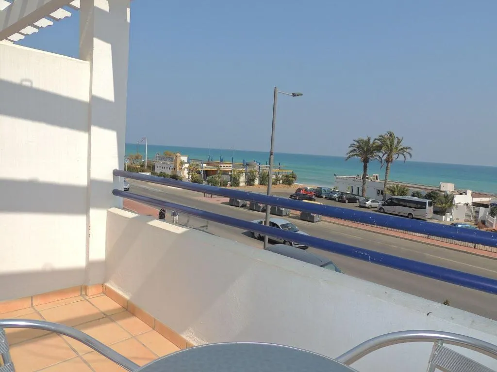 Terrace, Hotel Virgen del Mar, Costa Almeria