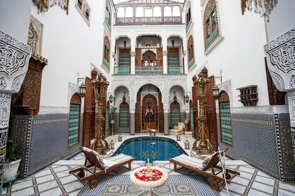 Pool, Riad Arabesque, Fez