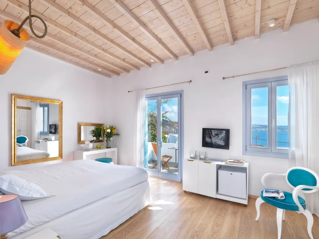 Double or Twin PREMIUM SEA VIEW Room, Suntouch Suites ‘’By Checkin’’ Adults Only, Mykonos