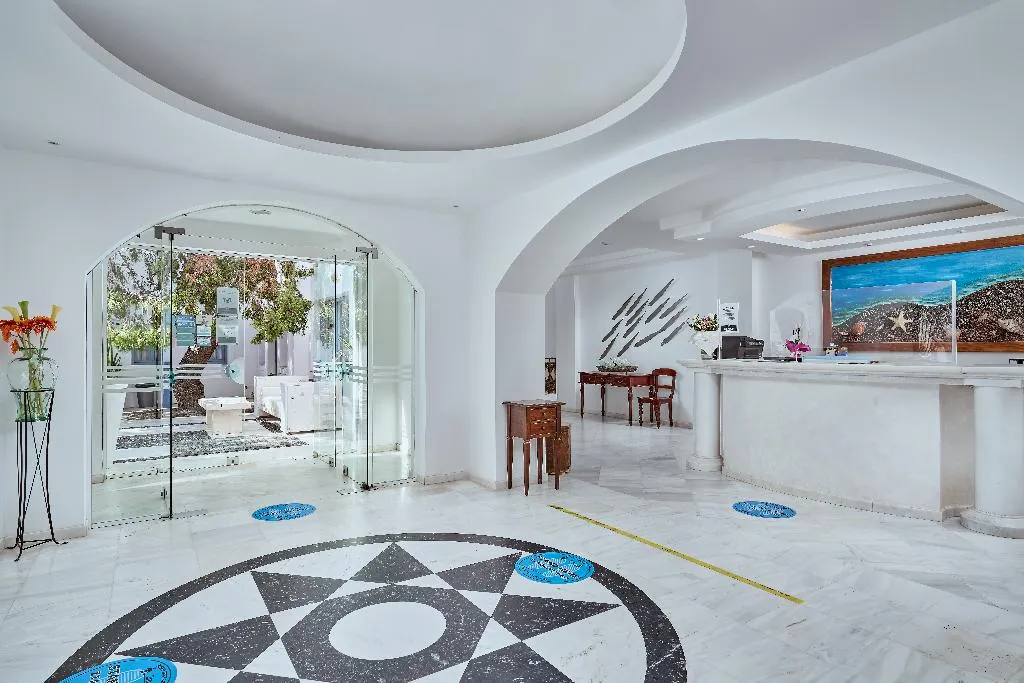 Lobby, Meltemi Village, Santorini