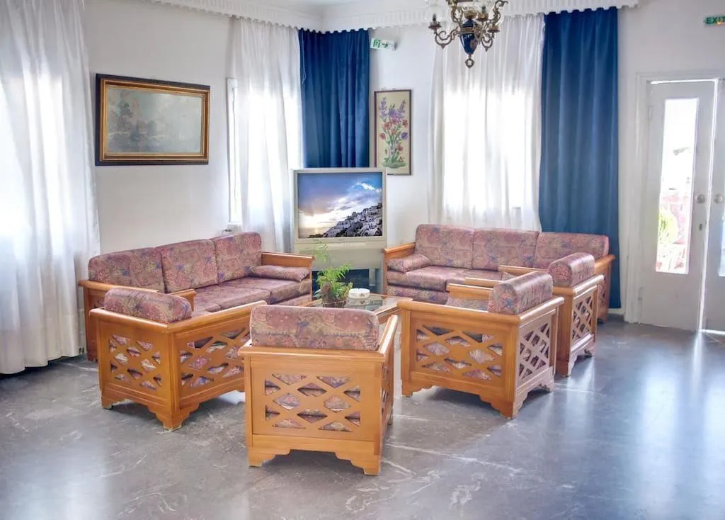Lobby, Hotel Babis, Santorini