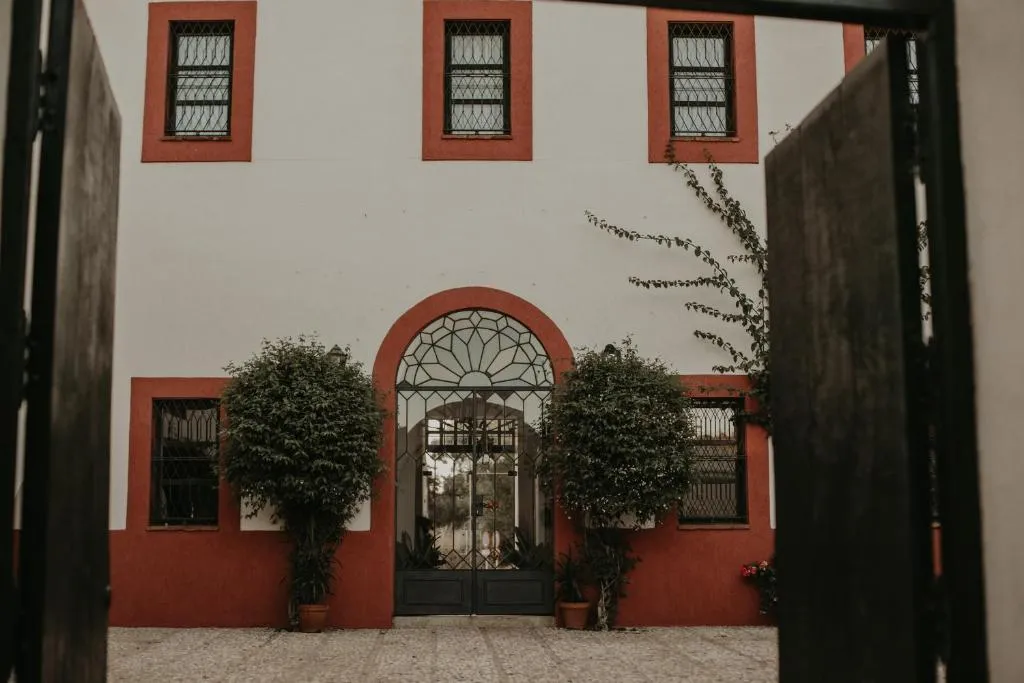 Terrace, Hotel Posada De Valdezufre, Seville