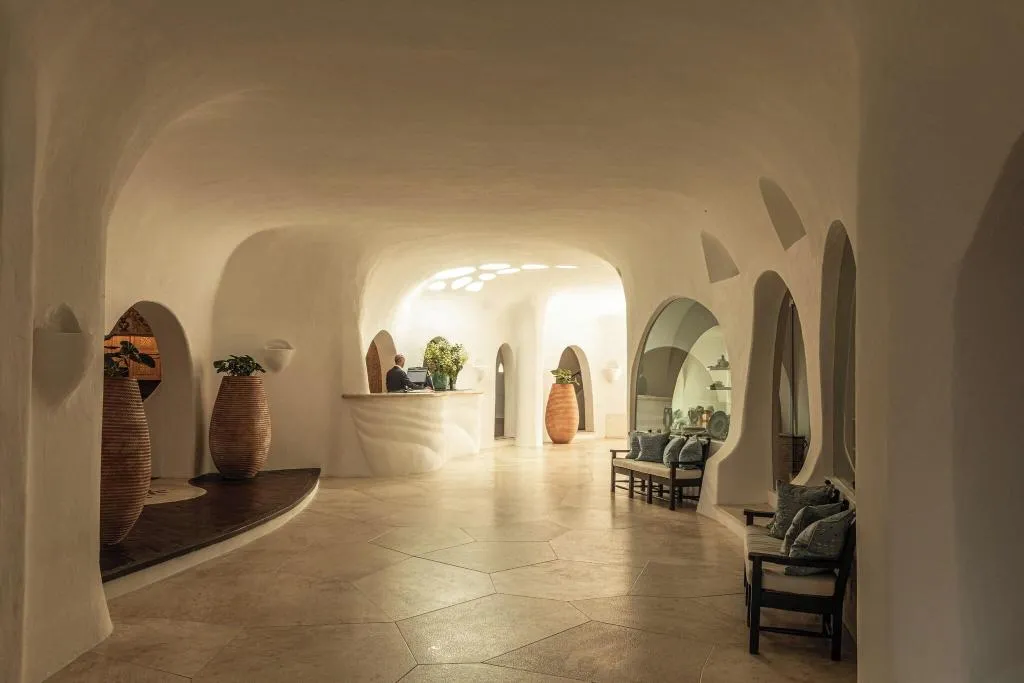 Lobby, Romazzino, A Belmond Hotel, Costa Smeralda, Olbia