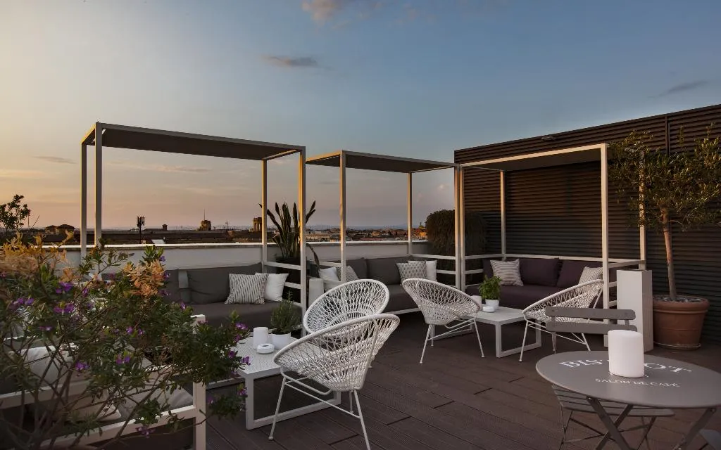 Terrace, The Independent Hotel, Rome
