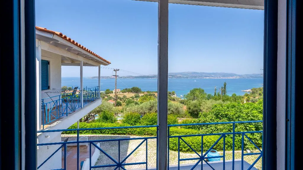 STUDIO SEA VIEW WITH BALCONY Room, Metaxatos Apartments, Kefallinia