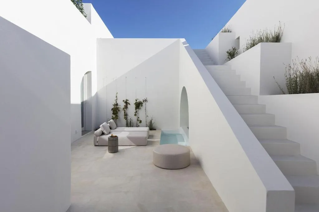 Terrace, Aesthesis Boutique Villas Fira, Santorini